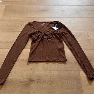 Women’s Hollister Brown Long Sleeve